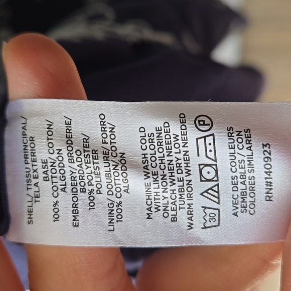 Loft Floral Embroidered Dress - Picture 9 of 9